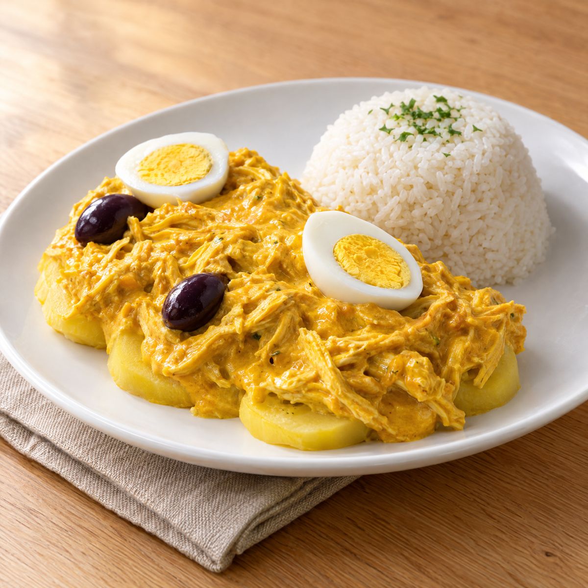 Ají de Gallina — Creamy Ají Amarillo Chicken