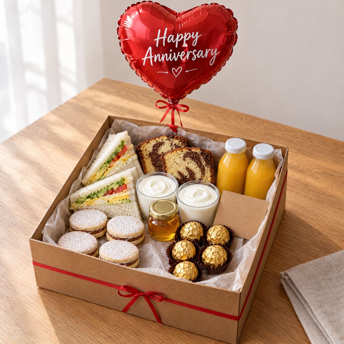 Aniversario Box — Breakfast in Bed for Two