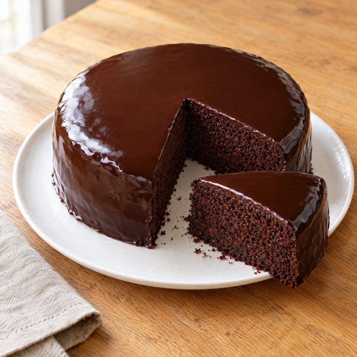 Cake de Chocolate — Whole Chocolate Cake
