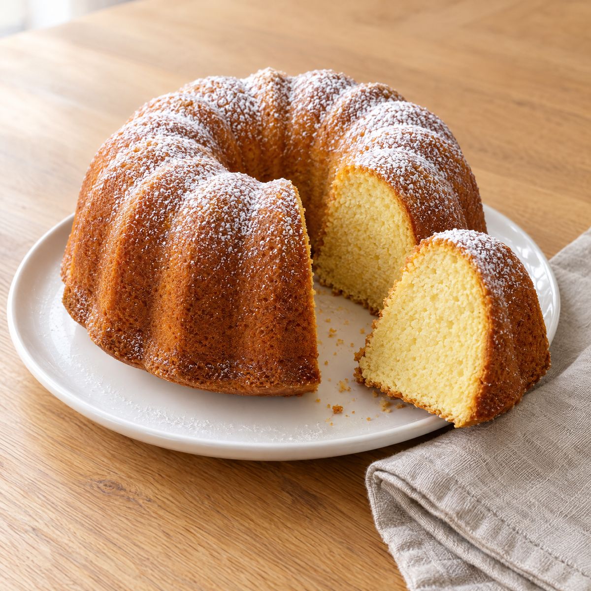 Cake de Vainilla — Whole Vanilla Cake