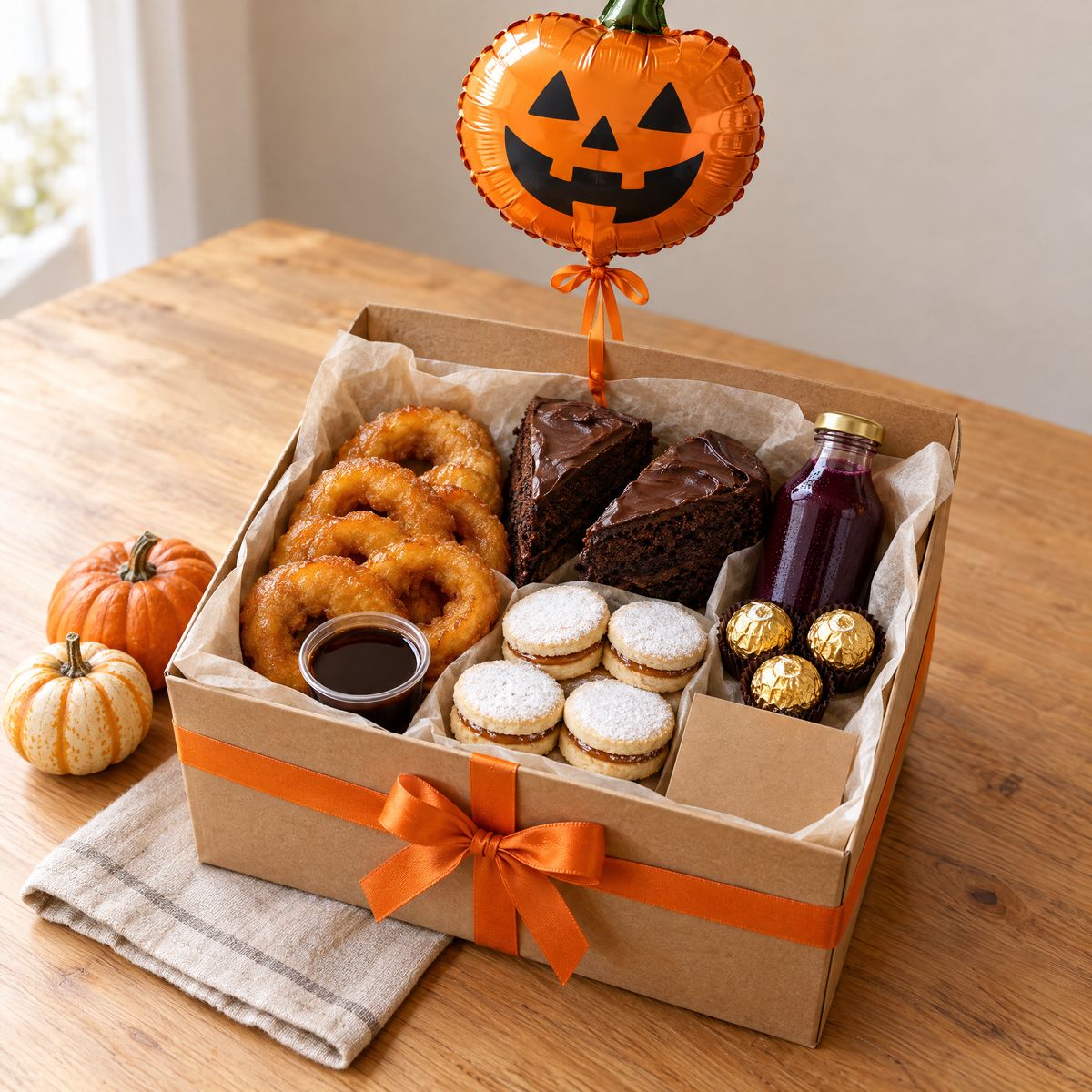 Halloween Box — Picarones & Chocolate Treats