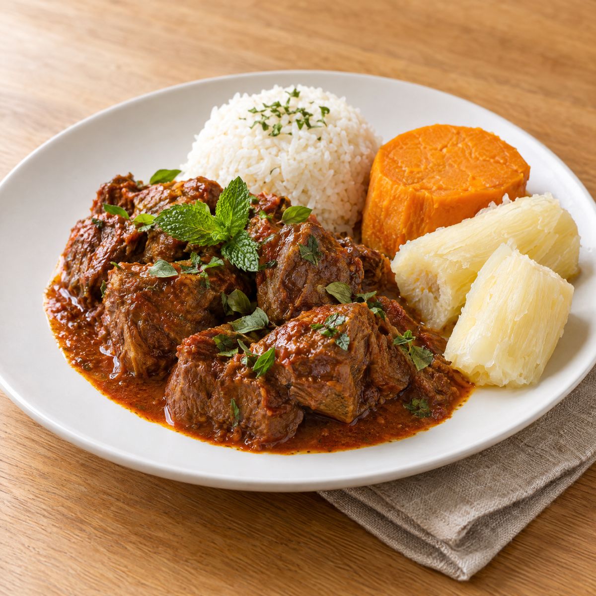 Huatia de Carne — Surco-Style Herb-Braised Beef