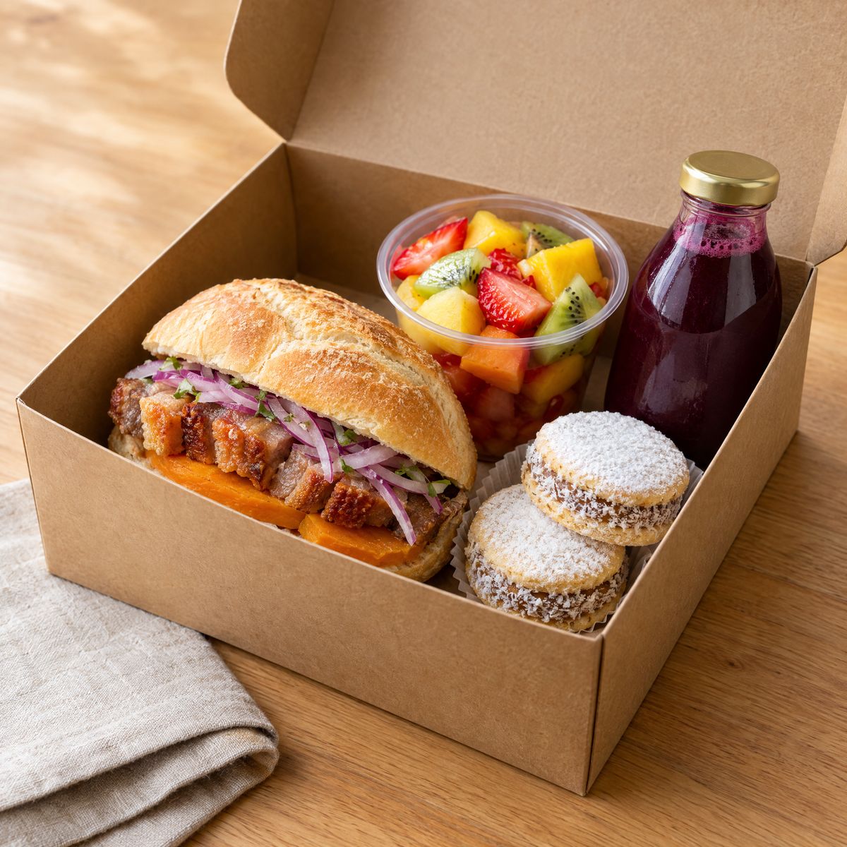 Lima Sunrise Box — Individual Breakfast Box